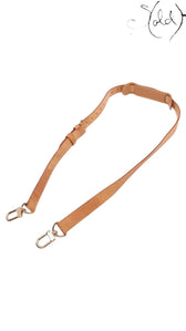 Sold Attire Louis Vuitton Keepall Bandoulière 55 natural cowhide leather shoulder strap with gold-tone hardware