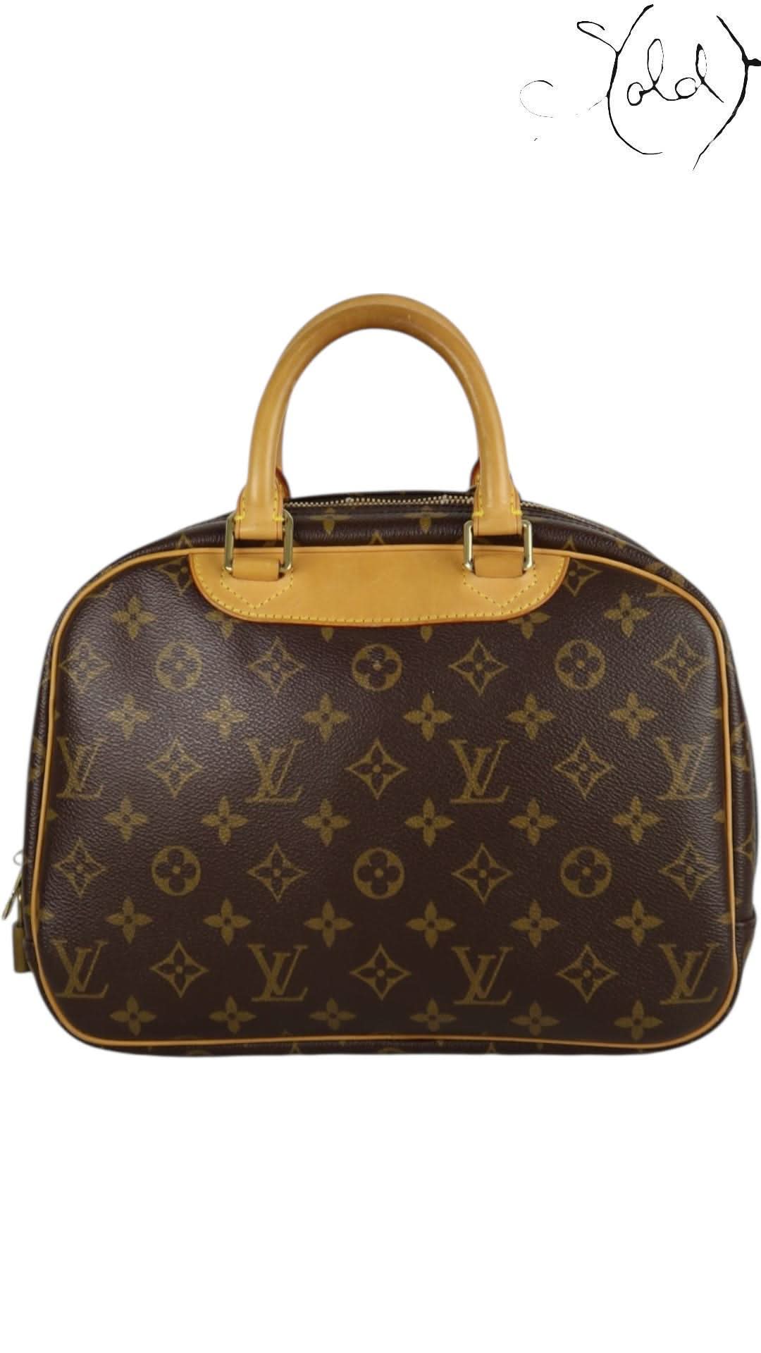 Louis Vuitton Trouville Monogram Canvas Bag 2004 | Sold Attire - Sold Attire