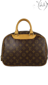 Louis Vuitton Trouville Monogram Canvas Bag 2004, Back view | Sold Attire