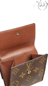 Louis Vuitton Monogram Elise Wallet – Compact Tri-Fold, Base view | Sold Attire
