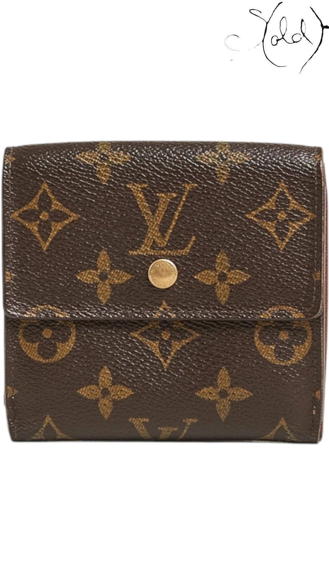 Louis Vuitton Monogram Elise Wallet – Compact Tri-Fold — Authenticated Pre-Owned | Sold Attire