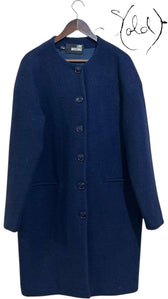Love Moschino Wool Coat – Silent Luxury Defined, Authenticated Pre-Owned | Sold Attire