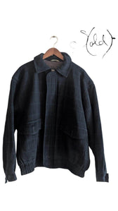 Luc Saint Alban Cashmere-Wool Bomber Jacket – Plaid Design, Authenticated Pre-Owned | Sold Attire