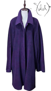 Marina Rinaldi Lana Wool Coat, Detail view | Sold Attire