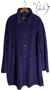 Marina Rinaldi Lana Wool Coat, Back view | Sold Attire