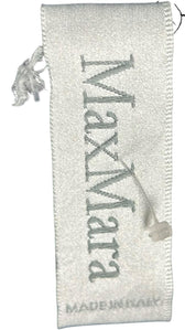 Max Mara Angora Wool Herringbone Coat Grey 2010s Size 40-44, Strap detail | Sold Attire