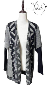 Max Mara Cashmere-Wool Cardigan – Bold & Luxe, Back view | Sold Attire