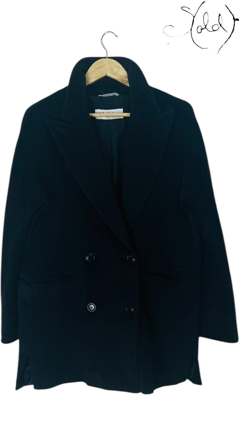 Max Mara Cashmere Wool Coat – The Luxe Icon, Back view | Sold Attire