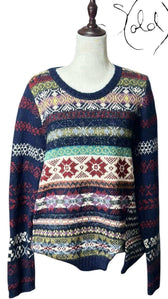 MaxMara Fair Isle Wool Sweater – The Cosy Classic, Interior view | Sold Attire