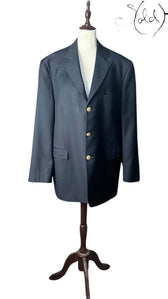 M&S New Wool Blazer – British Sartorial Excellence, Hardware detail | Sold Attire
