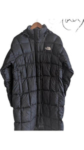 North Face Long Black Puffer Coat – 600 Fill, Authenticated Pre-Owned | Sold Attire