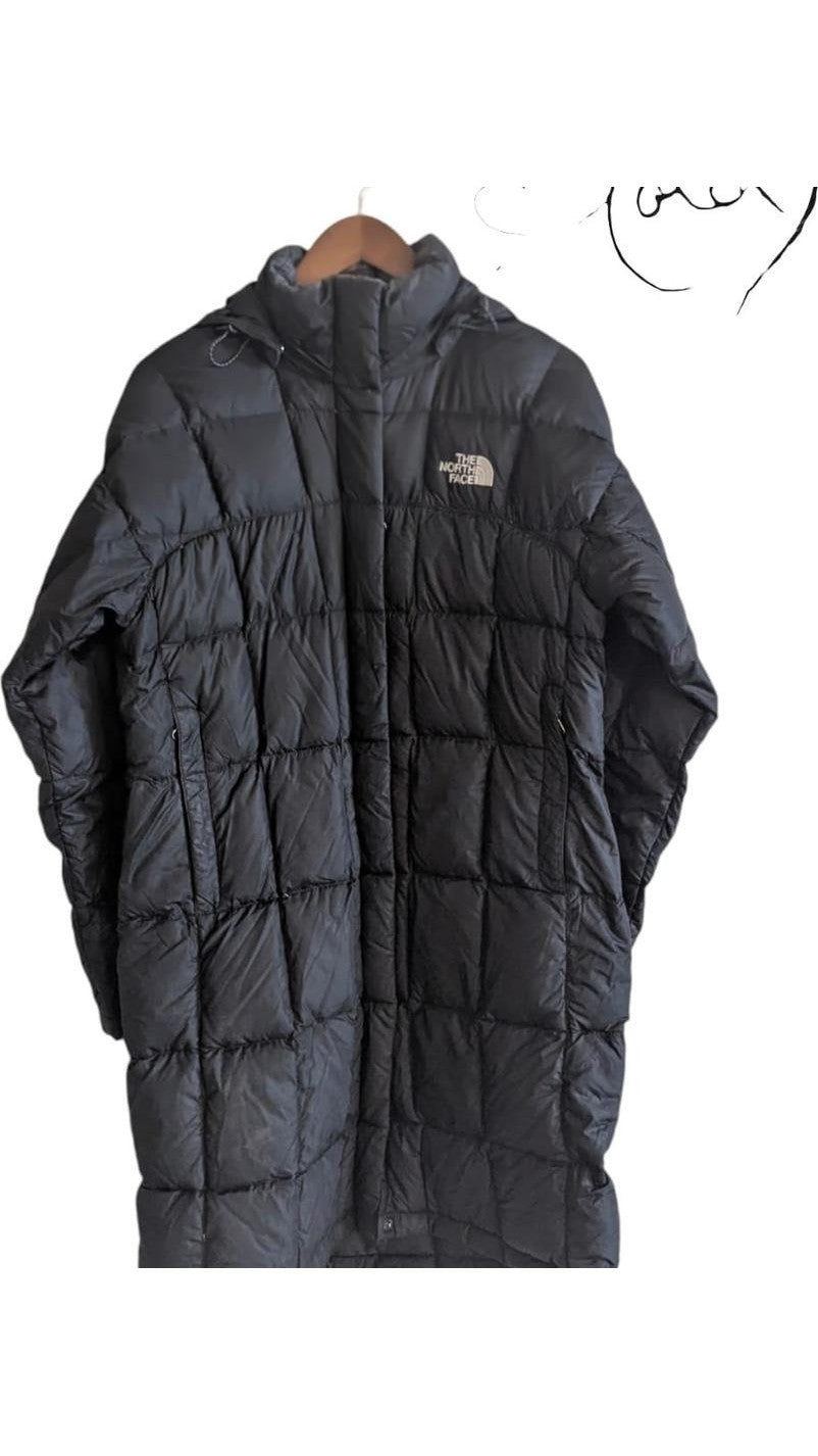 North Face Long Black Puffer Coat – 600 Fill - Sold Attire