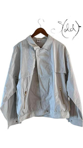 Off-White Lightweight Jacket – Vintage Minimalism, Authenticated Pre-Owned | Sold Attire