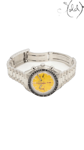 Omega Speedmaster Schumacher yellow dial collector watch - view 5
