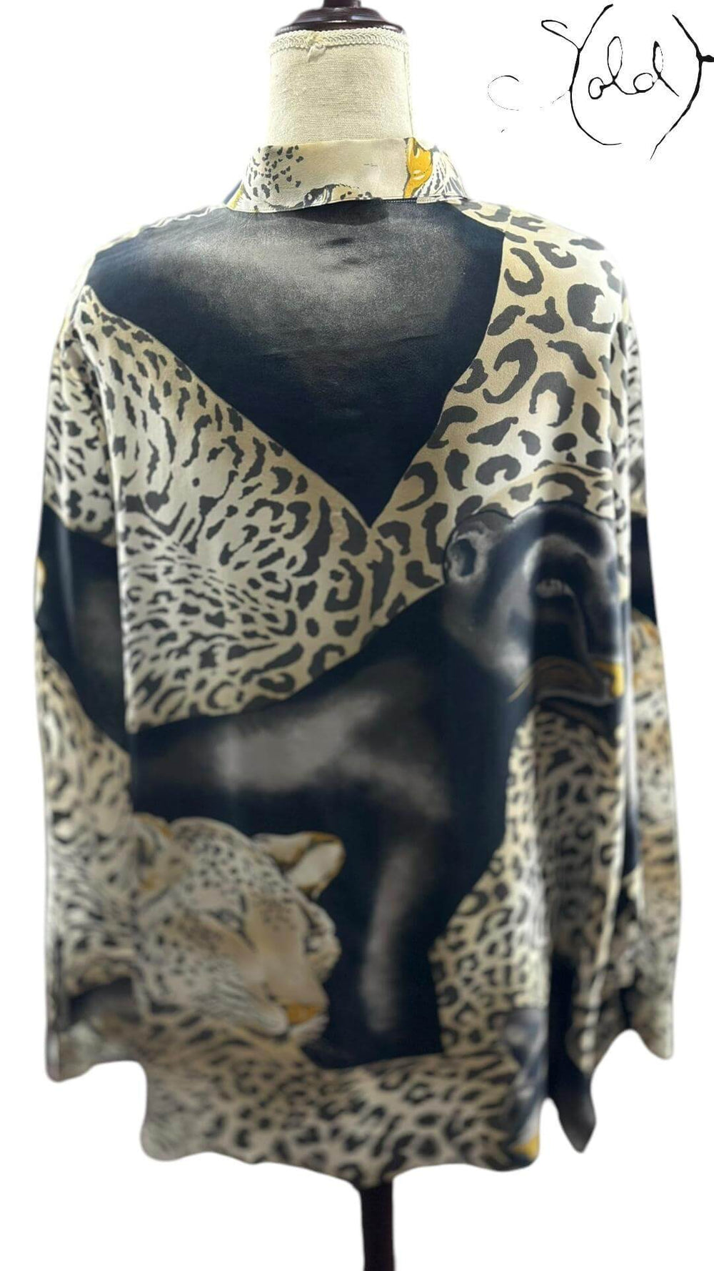 Panther Silk Shirt – Archive Safari, Base view | Sold Attire
