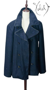 Pepe Jeans Wool Peacoat – British Heritage, Back view | Sold Attire