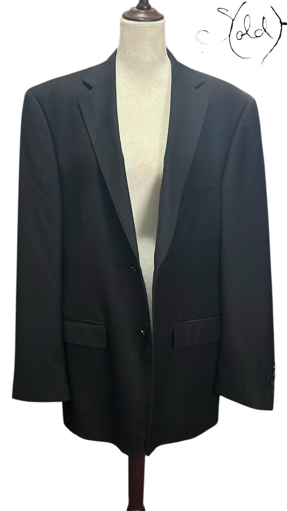 Pierre Balmain Wool Blazer – Vintage French Elegance, Base view | Sold Attire