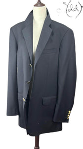 Pierre Cardin Silk-Wool Blazer – Classic Sartorial Perfection, Close-up | Sold Attire