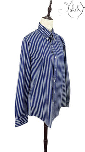 Polo Ralph Lauren Striped Shirt – Oxford Cotton Classic, Back view | Sold Attire