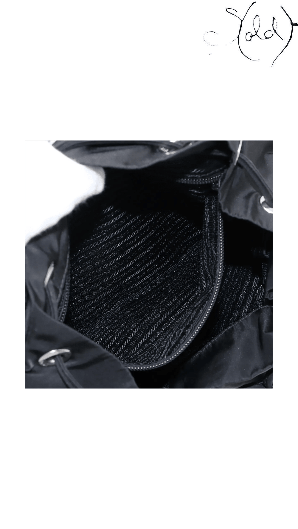 Prada Tessuto black nylon backpack - view 8