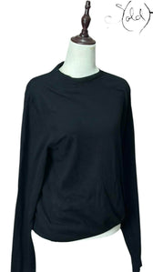 Prada Lightweight Cotton Sweater – Vintage Quiet Luxury, Detail view | Sold Attire
