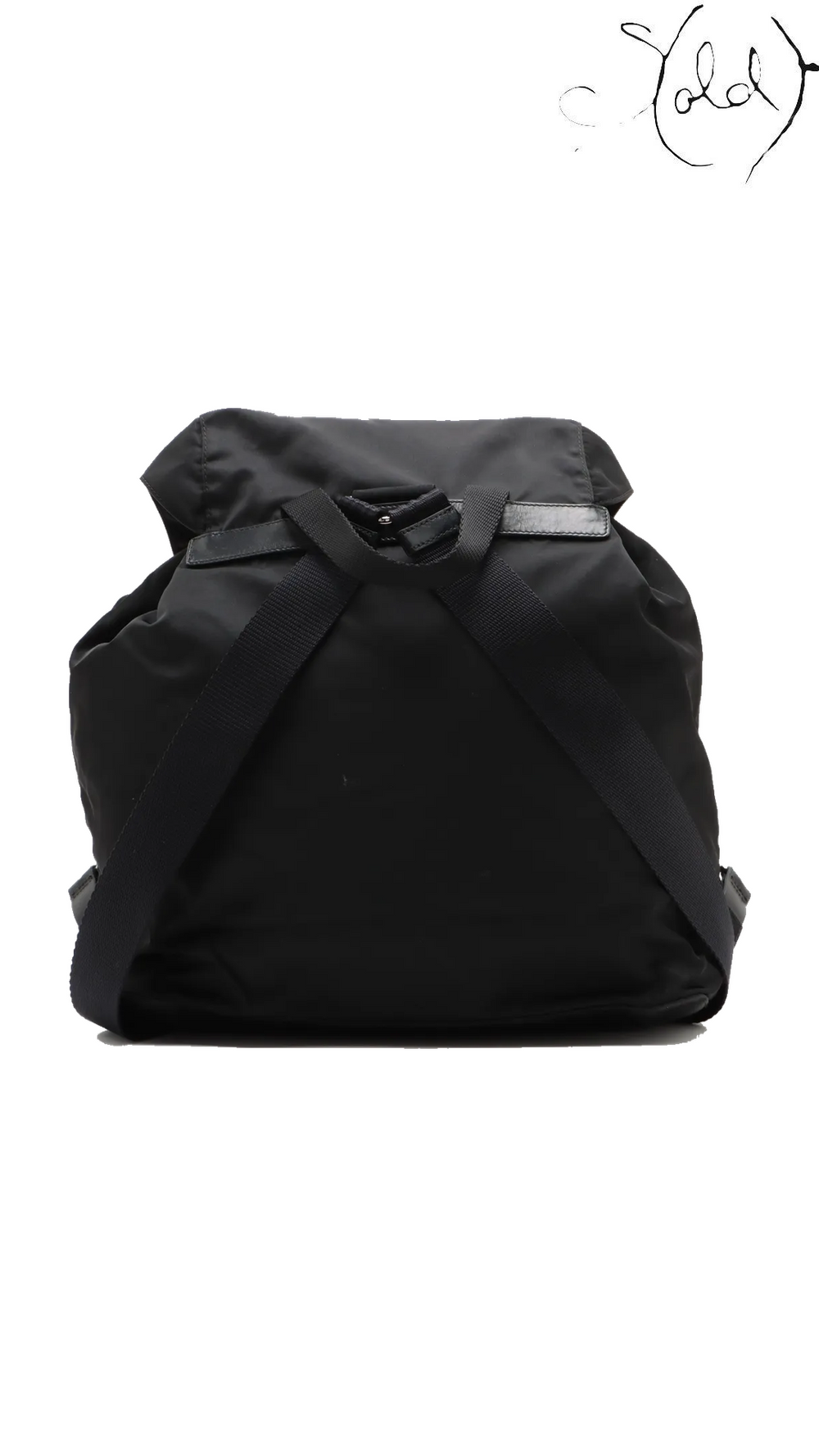 Prada Tessuto black nylon backpack - view 2
