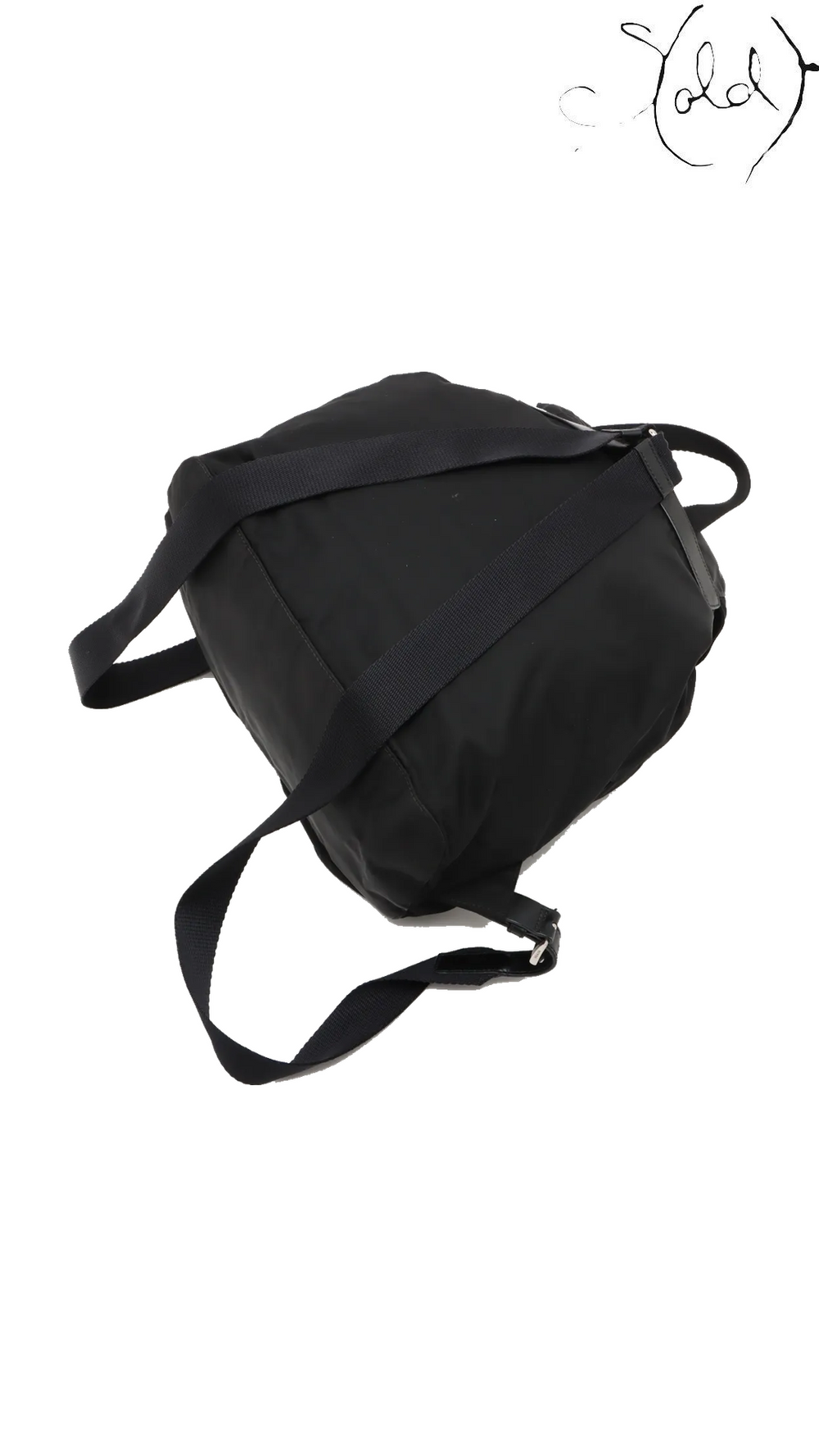Prada Tessuto black nylon backpack - view 5