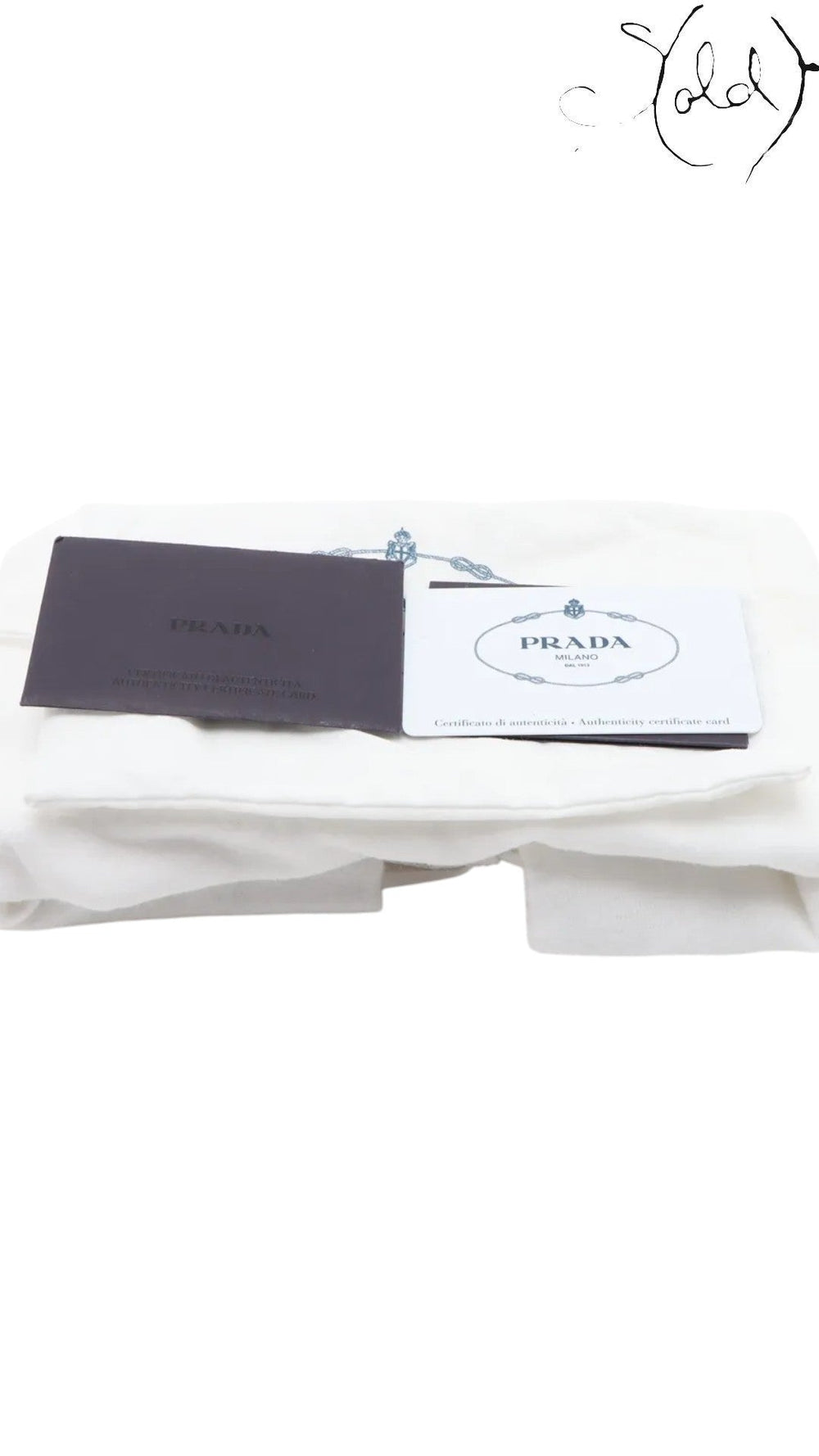 Sold Attire Prada Monochrome Tote Mini Begonia Saffiano with City Calf, authenticity card and dust bag.