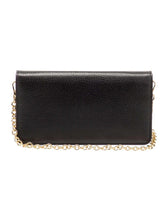 PRADA Vitello Daino Wallet on Chain – Compact Elegance, Detail view | Sold Attire