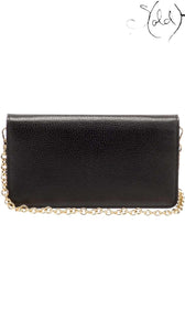 PRADA Vitello Daino Wallet on Chain – Compact Elegance, Interior view | Sold Attire