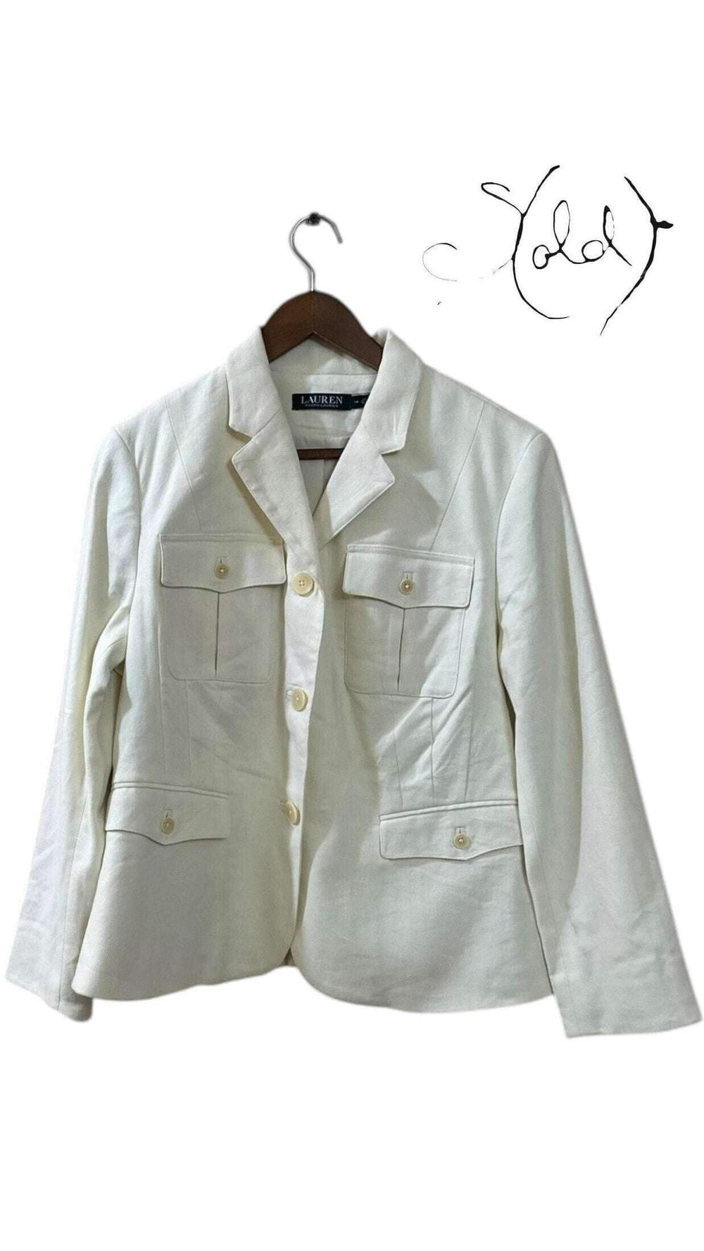Ralph Lauren Jacket - Classic Old Money Elegance, Back view | Sold Attire