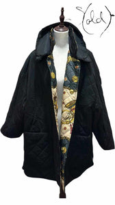 Reversible Baroque Vintage Jacket – Double the Style, Interior view | Sold Attire