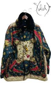 Reversible Baroque Vintage Jacket – Double the Style, Authenticated Pre-Owned | Sold Attire