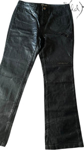 Roberto Cavalli Python Trousers – Night Luxe, Back view | Sold Attire
