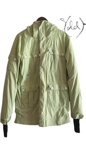 Sabotage SB Series Vintage Ski Jacket - Bold Winter Look, Detail view | Sold Attire