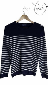 Saint James Atelier Wool Sweater – French Nautical Chic, Authenticated Pre-Owned | Sold Attire