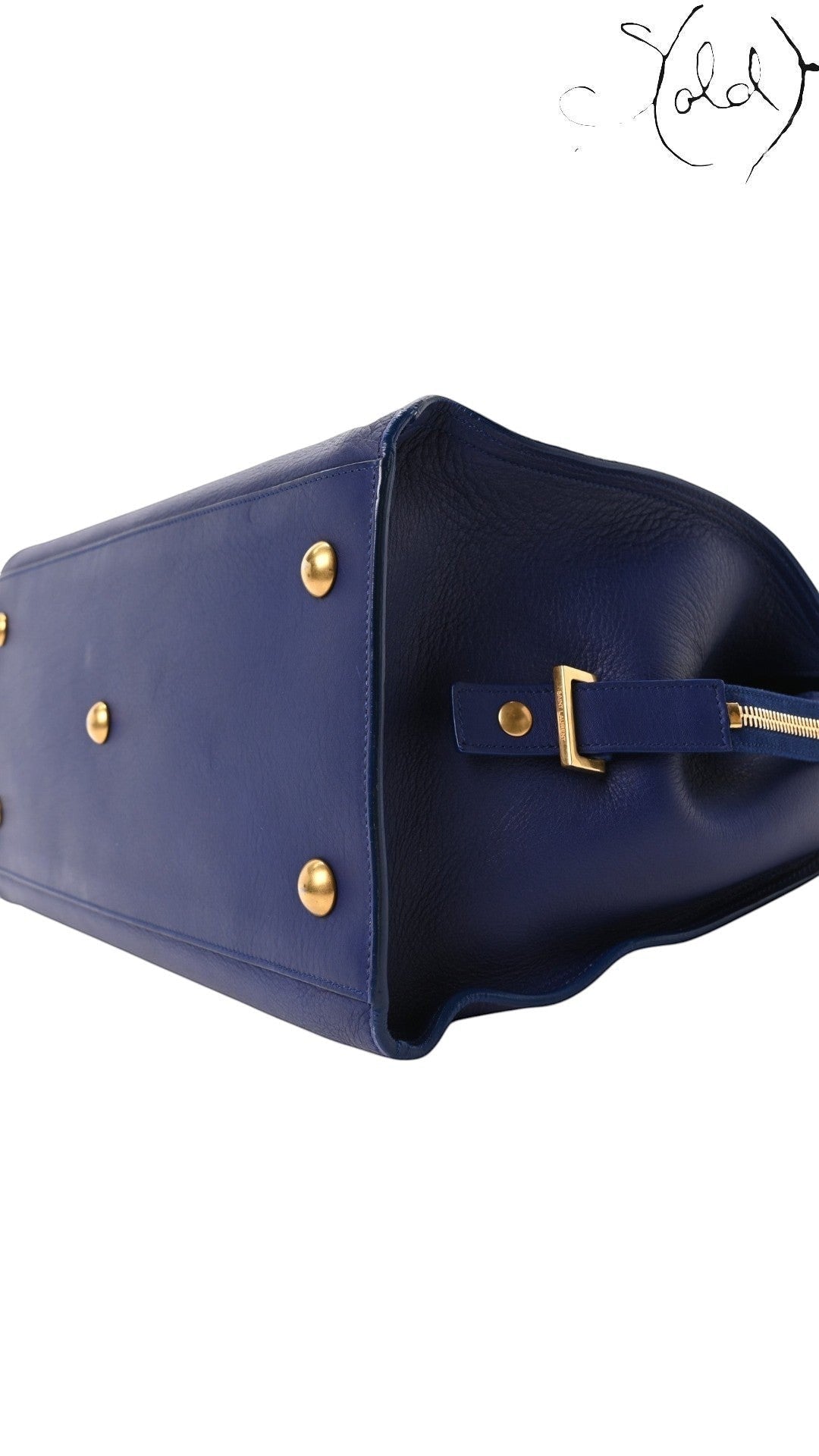 Saint Laurent Y Cabas Royal Blue | Sold Attire