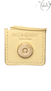 Saint Laurent Mombasa St Tropez Yellow Horn Bag view 7