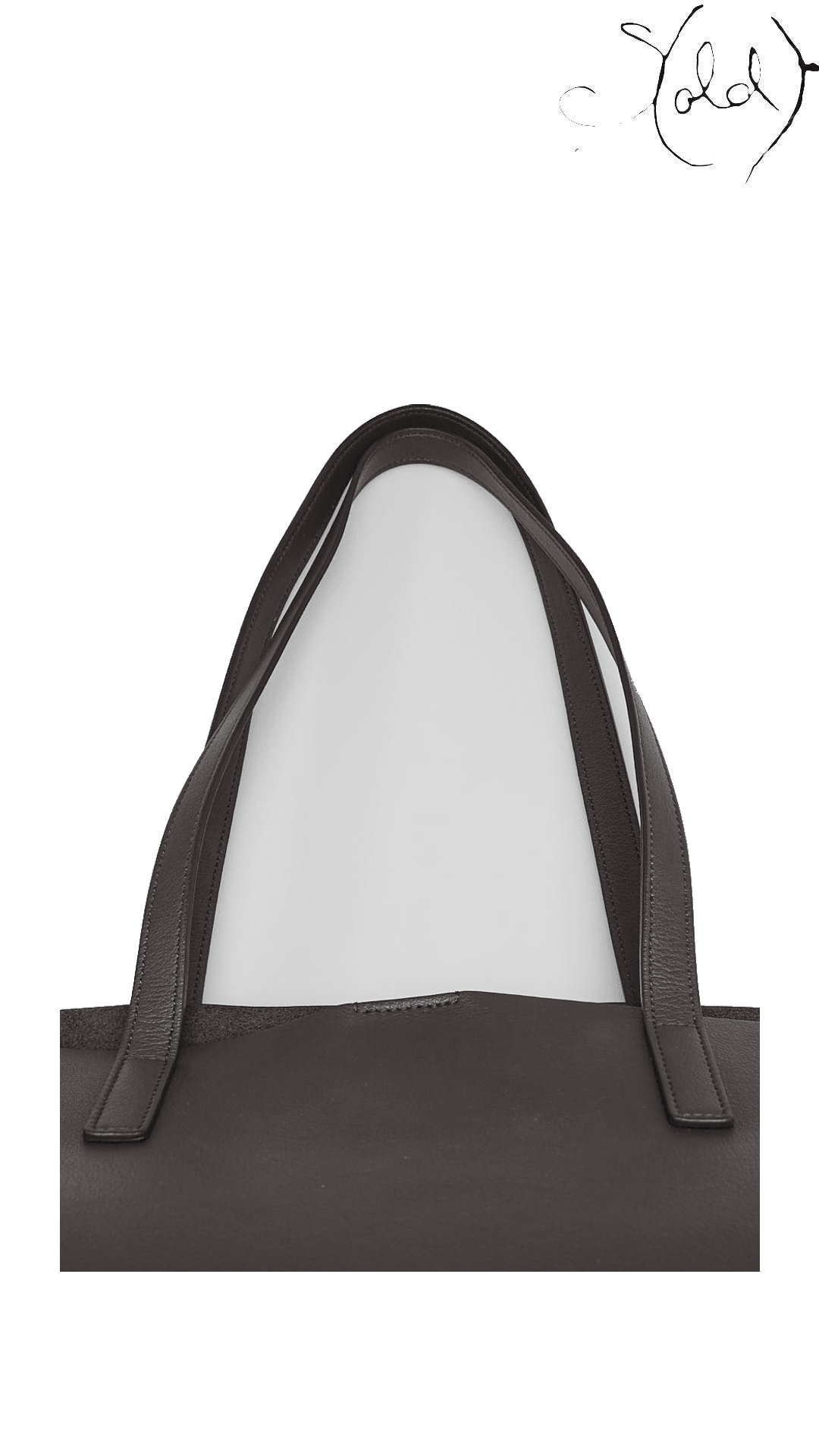 Saint Laurent Large Fringe Shopping Tote Grey — detail view 7