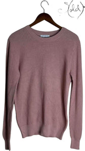 Sandro Waffle-Knit Sweater – Preppy Minimalist Essential, Authenticated Pre-Owned | Sold Attire