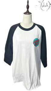 Santa Cruz Baseball Tee Medium/Large – Sold Attire, Interior view | Sold Attire