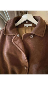 Santore Artigiano Coat - Pure Lana Wool Elegance, Back view | Sold Attire