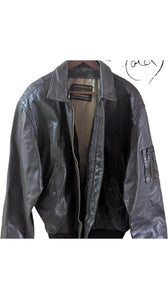 Serge Hervet Leather Jacket Brown Vintage Classic, Authenticated Pre-Owned | Sold Attire