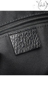 Sold Attire Gucci 00s shoulder bag interior leather logo stamp and zipper detail