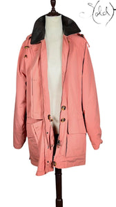 Loro Piana Horsey Storm System Jacket Salmon Pink, Detail view | Sold Attire