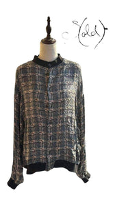 Stefano Ricci Silk Overshirt - Old Money Italy, Detail view | Sold Attire