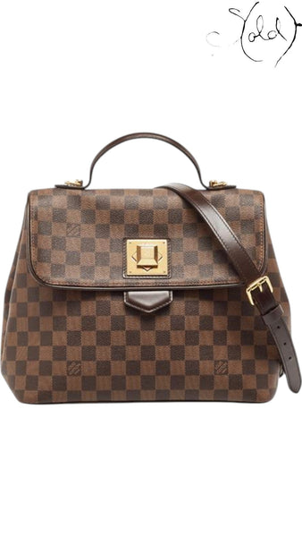 Product: Louis Vuitton Bergamo MM – Damier Ebene | Sold Attire