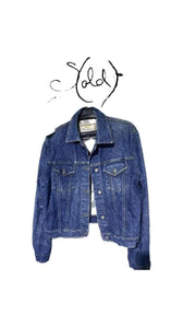 Thomas Burberry Denim Jacket - Vintage Light Wash, Authenticated Pre-Owned | Sold Attire