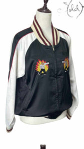 Tyakasha Embroidered Varsity Jacket – Streetwear Heat, Interior view | Sold Attire