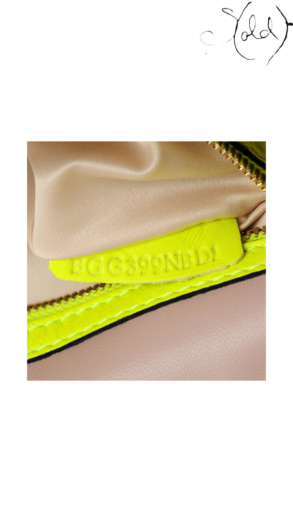 Valentino Garavani Rockstud yellow fluo wristlet clutch - view 7